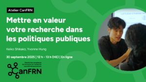 Mettre en valeur votre recherche dans les politiques publiques