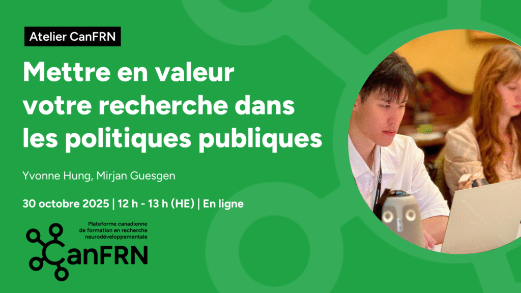 Making your research matter in policy_Oct2025_FR